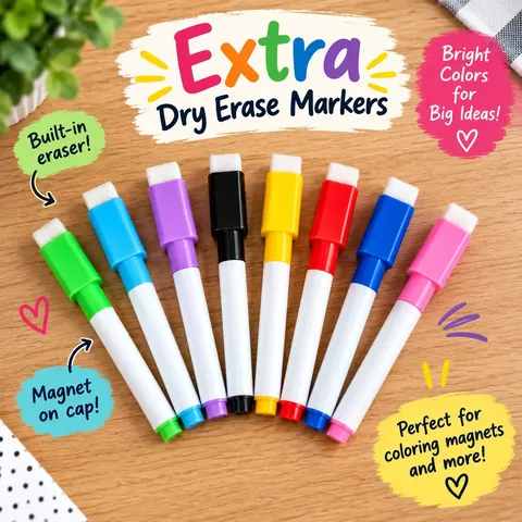 Extra Dry Erase Markers